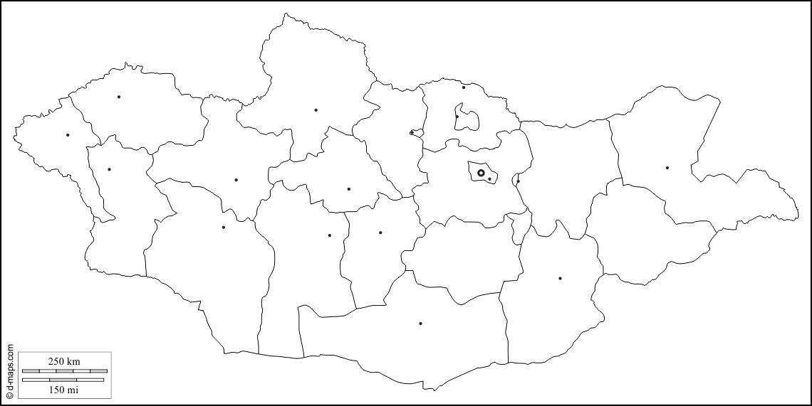 Карта монголии для навигатора