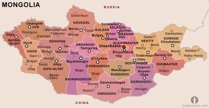 Лао, если Монголия политических 