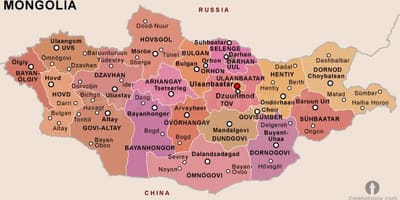 Лао, если Монголия политических 